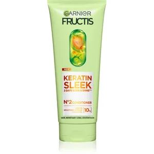 Garnier Fructis Keratin Sleek après-shampoing pour cheveux secs et fra... pas cher