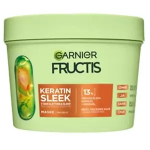 GARNIER Fructis Keratin Sleek Maske Masque cheveux 1000 ml pas cher