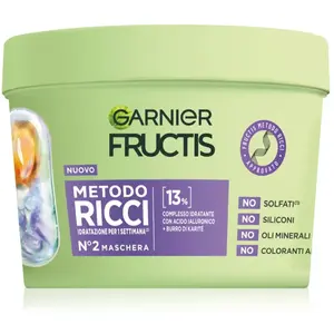 Comparateur de prix : Garnier Fructis Metodo Ricci masque hydratant pour l activation des bo...