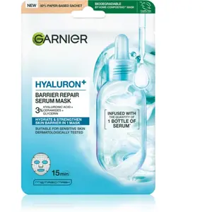 Garnier Hyaluron + masque purifiant visage pour peaux mixtes à grasses... pas cher