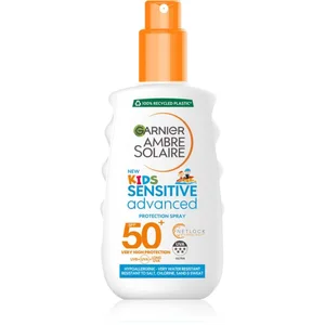 Garnier Ambre Solaire Advanced Sensitive Kids lait solaire en spray SP... pas cher