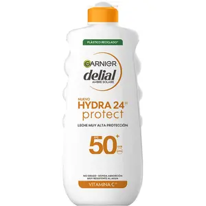 Garnier Hydra 24 Protect leche solar SPF50+ 400 ml pas cher