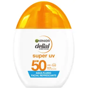Garnier Delial Super Uv fluide rafraîchissant pour le visage SPF50 40 ml pas cher