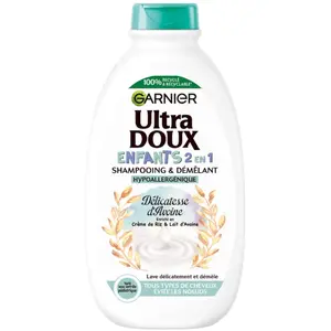 Garnier - Ultra Doux Enfants 2-en-1 enrichi en Crème de Riz et au Lait... pas cher