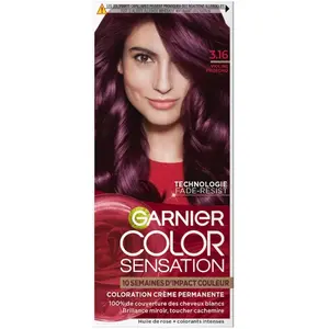 Garnier - Color Sensation Coloration permanente 1 pieces Noir unisex pas cher