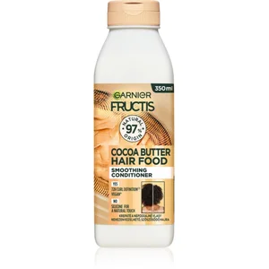 Garnier Fructis Cocoa Butter Hair Food baume lissant pour cheveux indisciplinés et frisottis 350 ml pas cher