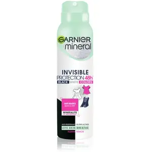 Spray anti-transpirant Garnier Mineral Floral Touch 150 ml - Fraîcheur longue durée et protection efficace contre les odeurs