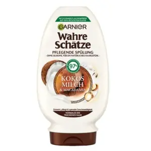 GARNIER Wahre Schätze Pflegende Spülung Kokosmilch & Macadamia Après-s...