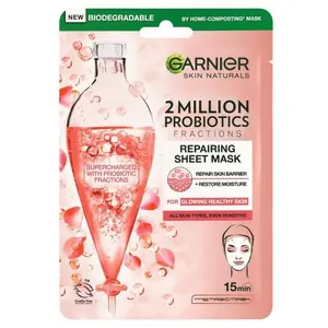 Comparateur de prix : Garnier Skin Naturals Masque visage en tissu à usage unique aux probio...