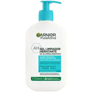 Garnier Pure Active Gel Nettoyante Hydratante 250ml pas cher
