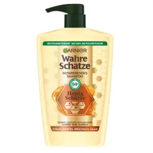 GARNIER Wahre Schätze Reparierendes Shampoo Honig Schätze Shampoing 1000 ml pas cher