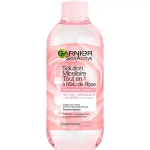 Comparateur de prix : Garnier Solution Micellaire Garnier Skinactive Tout En 1 Eau De Rose