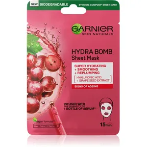 Comparateur de prix : Garnier Skin Naturals Hydra Bomb masque en tissu lissant 28 g