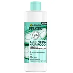 Garnier Fructis Hair Food Revitalisant Hydratant Aloe Vera Formule Vegan pour Cheveux normaux et secs, 400 ml