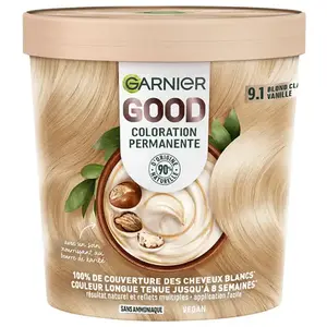 Comparateur de prix : Garnier Good Coloration N°9.1 Blond Clair Vanille
