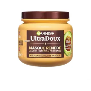 Masque capillaire - Garnier - Ultra Doux - Nutrition Intense - Avocat - Karité 340ml pas cher