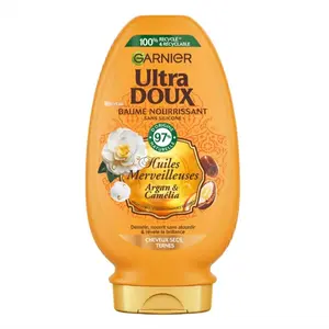 Garnier Ultra Doux Après-Shampooing Huile d'Argan Camélia 250ml pas cher