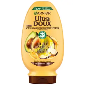 Comparateur de prix : Garnier Ultra Doux Après-Shampooing Nourrissant Avocat Karité 250ml