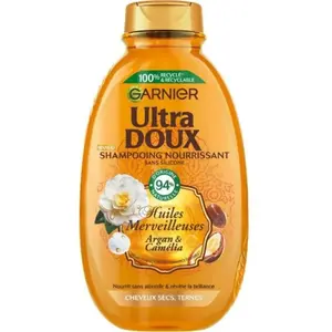 Garnier Ultra Doux Shampooing Nourrissant huile d'Argan Camélia 300ml pas cher