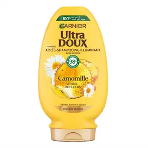 Comparateur de prix : Garnier Ultra Doux Après-Shampooing Illuminant camomille 250 ml