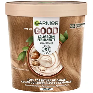 Garnier Bonne coloration permanente #7.12 blond café latte pas cher