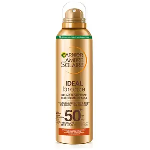 Comparateur de prix : Garnier Ambre Solaire brume protectrice SPF50 150ml