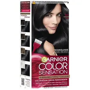 Comparateur de prix : Garnier Color Sensation Coloration Permanente 1.0 Noir