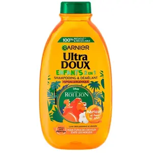 Garnier Ultra Doux Enfant Shampooing Démêlant Abricot - 600 ml pas cher