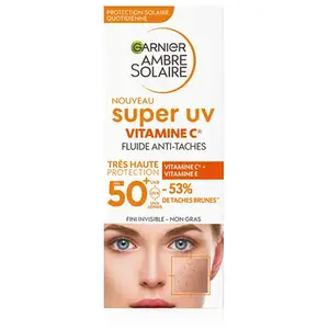 Garnier Ambre Solaire Super UV Vitamin C Facial Fluid for Daily Use SP... pas cher