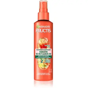 Comparateur de prix : Garnier Fructis Goodbye Damage spray sans rinçage à la kératine 150 ml
