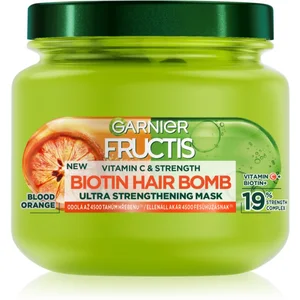 Comparateur de prix : Garnier Fructis Vitamin & Strength masque cheveux qui renforce en prof...