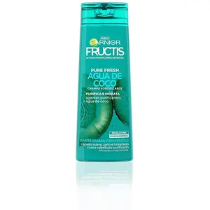 Comparateur de prix : Garnier FRUCTIS PURE FRESH shampooing fortifiant à l& 39 eau de coco 360 ml TU