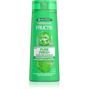 Garnier Fructis Pure Fresh shampoing fortifiant 250 ml pas cher