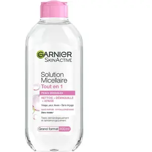 Comparateur de prix : Garnier SkinActive Solution Micellaire Tout en 1 Peau Sensible 400ml