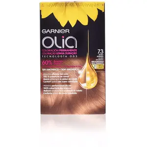 Comparateur de prix : Colorations Garnier  Olia Coloration Permanente 7.3 Blond Doré Coffret