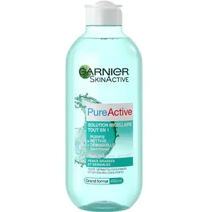 Comparateur de prix : Garnier SkinActive PureActive Solution Micellaire Tout en 1 400ml