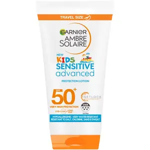 Garnier Ambre Solaire On The Go Kids Crème solaire - 50 ml (SPF 50+) pas cher