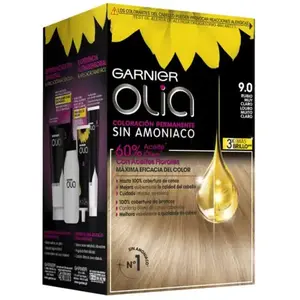 Comparateur de prix : Teinture sans ammoniaque olia garnier blond très clair