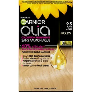 Comparateur de prix : Garnier Olia Coloration N&deg 9.3 Blond Clair S 
