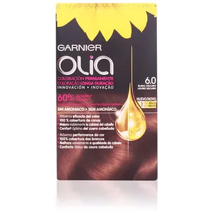 Comparateur de prix : Colorations Garnier  Olia Coloration Permanente 6.0 Châtain Très Clair Coffret