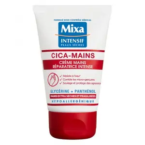 Comparateur de prix : Mixa - Cica-Mains Creme Mains Reparatrice Intense Crème mains 50 ml unisex