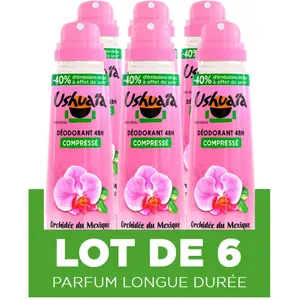 Comparateur de prix : Ushuaia Ushuaïa Déodorant Compressé 48H Orchidée du Mexique