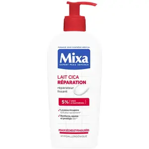Comparateur de prix : Mixa - Lait Réparateur Lissant Crème et lait hydratant 250 ml unisex