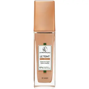 La Provençale Le Teint Le Fond de Teint Soin Lumière N°35 Sable 30ml pas cher