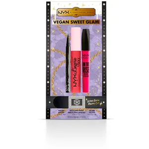 Nyx Professional Make Up VEGAN SWEET GLAM LIMITED EDITION set 3 pz pas cher