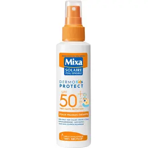 Spray Solaire - Mixa - Dermo Protect Kids - SPF50+ - 150ml - Hypoallergénique pas cher