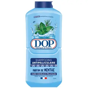 DOP - Antipelliculaire Parfum de Menthe Shampoing 480 ml unisex pas cher