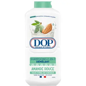 DOP - 2 en 1 Démêlant Amande Douce Shampoing 480 ml unisex pas cher