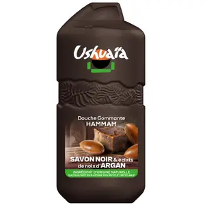 Ushuaïa - Douche Gommante Hammam au savon noir et éclats de noix d'Arg... pas cher