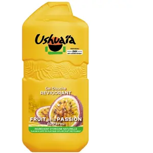 Ushuaïa Douche Revigorante au fruit de la passion du Pérou 280ML pas cher